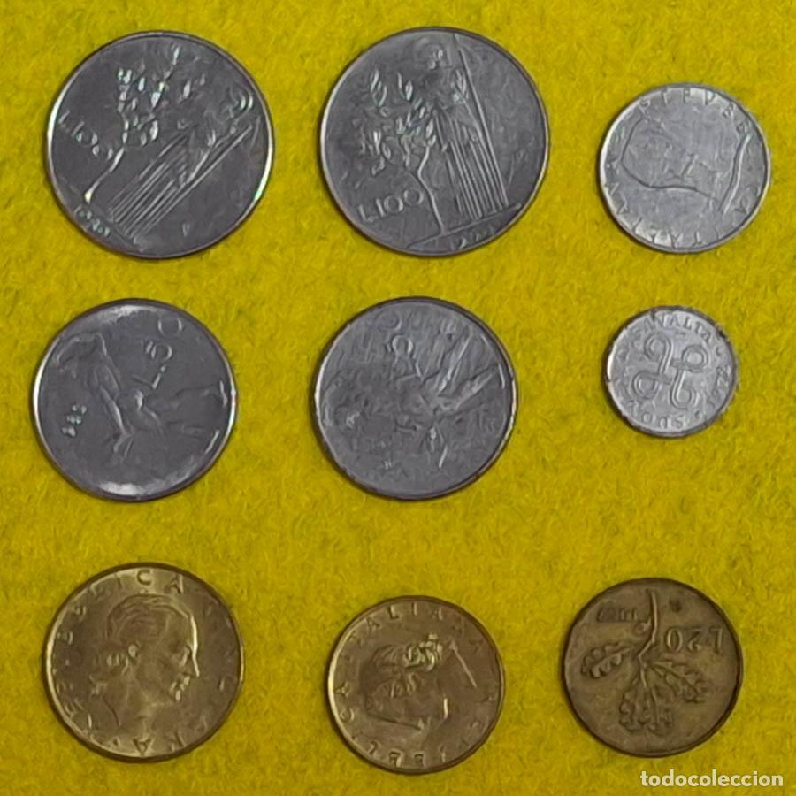 Monedas antiguas de Europa: 9 monedas de Italia italia