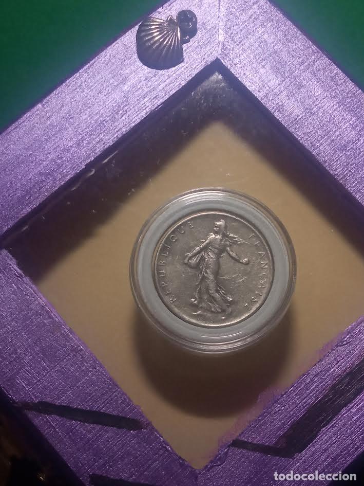 Monedas antiguas de Europa: Moneda 1 Franco, Francia 1.961.