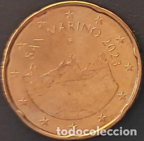 Monedas antiguas de Europa: San Marino 20 euro cents 2023 KM#559 SC/UNC