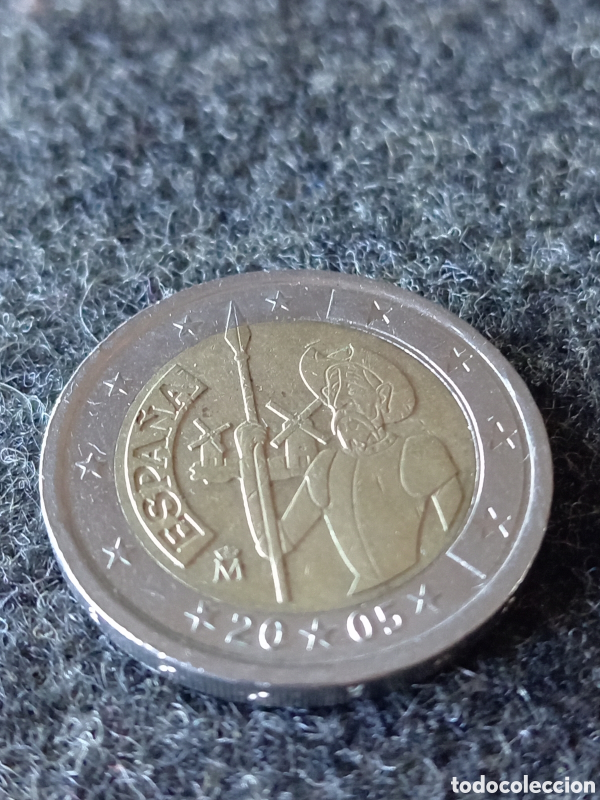 Monedas antiguas de Europa: Moneda de 2 euros de Espa&ntilde;a