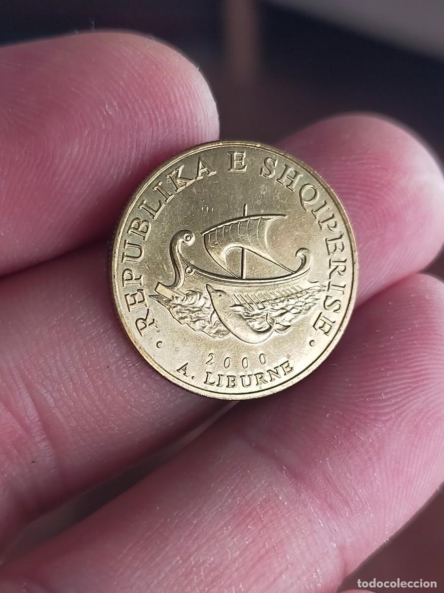 Monedas antiguas de Europa: MONEDA DE 20 VEINTE LEKE ALBANIA 2000 EXCELENTE CONSERVACION