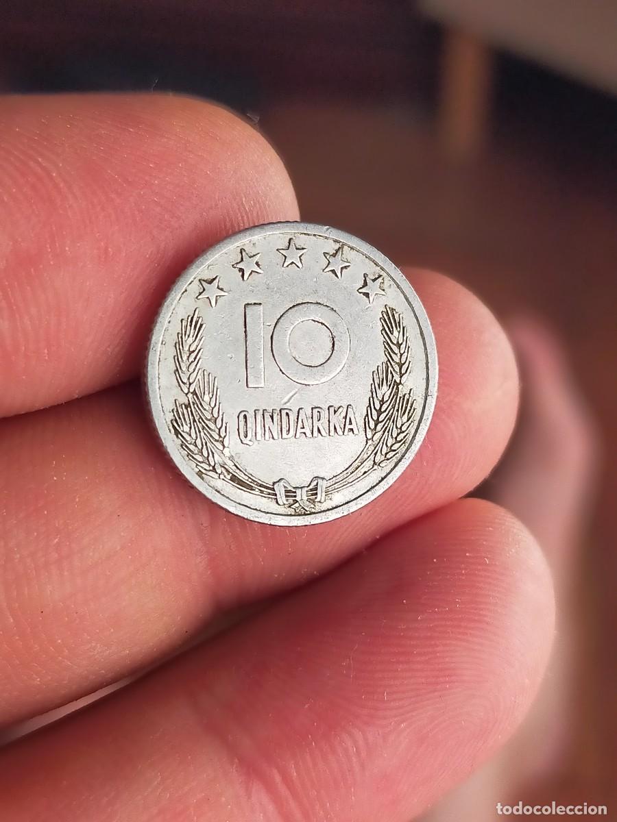 Monedas antiguas de Europa: MONEDA DE 10 DIEZ QINDARKA ALBANIA 1964 BUENA CONSERVACION