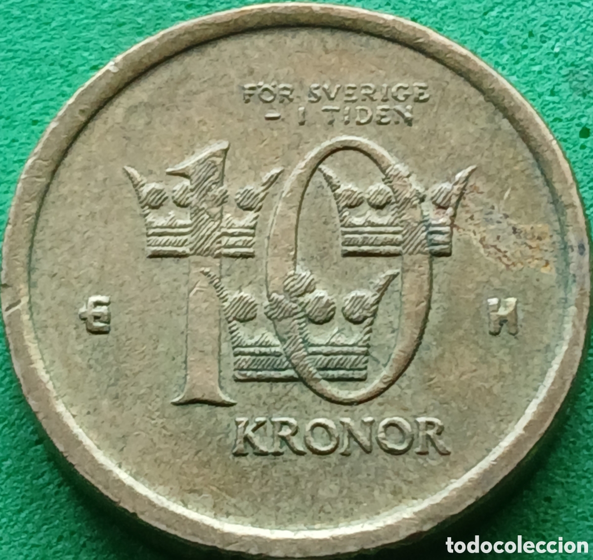 Monedas antiguas de Europa: Suecia 10 coronas 2003 km#895