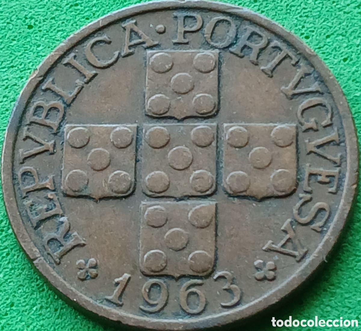 Monedas antiguas de Europa: Portugal 20 centavos 1963 km#584