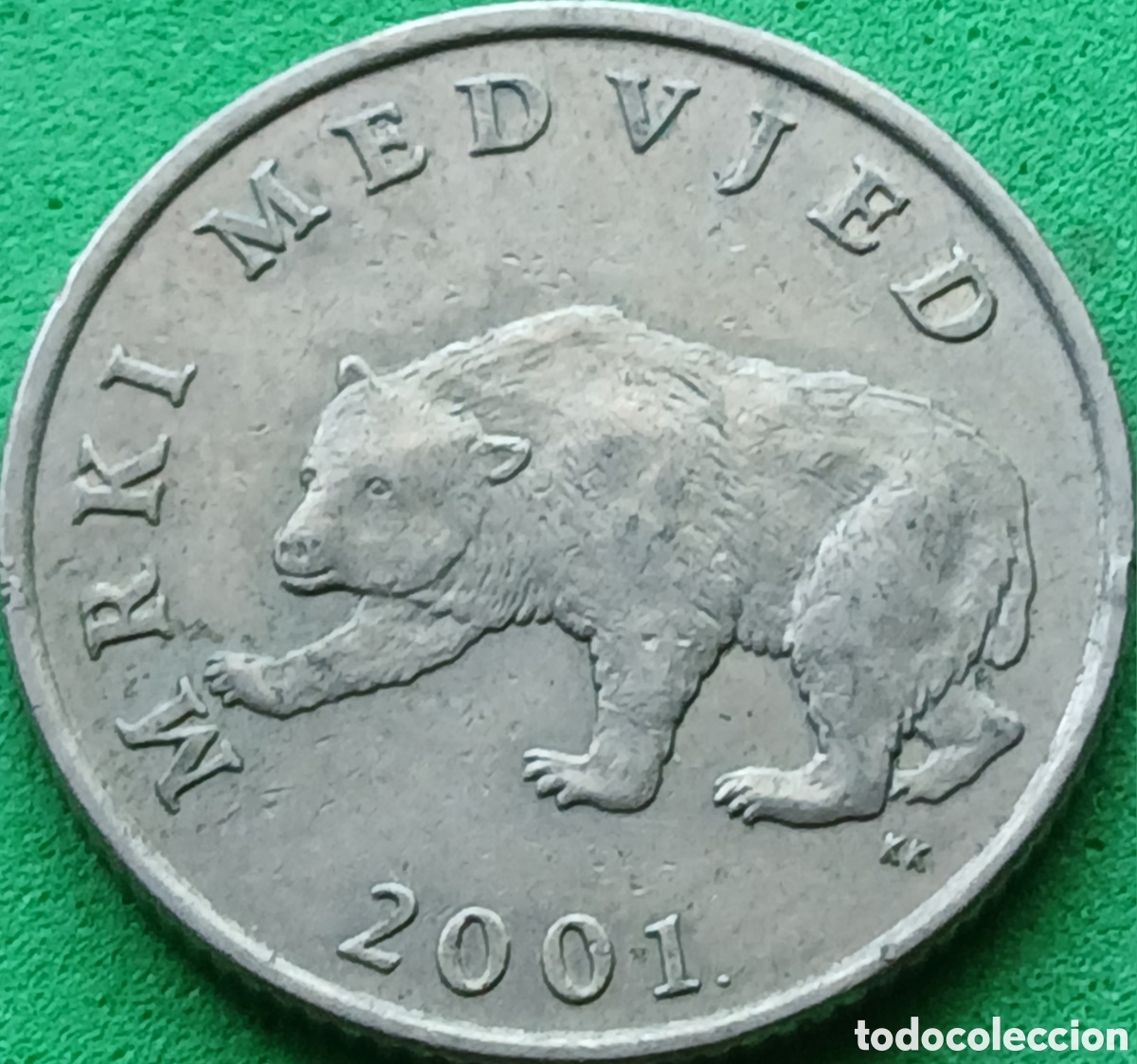 Monedas antiguas de Europa: Croacia 5 kuna 2001 km#11
