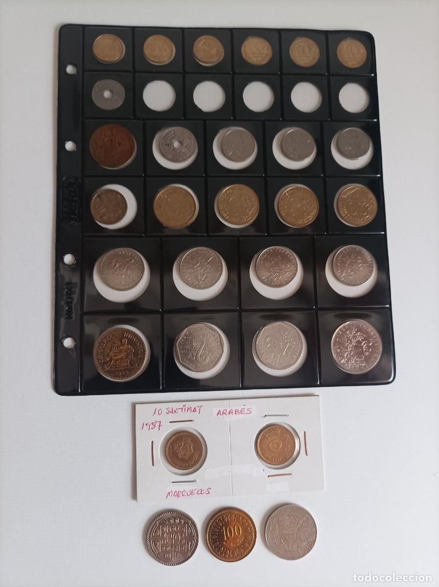 Monedas antiguas de Europa: Lote de 30 monedas: Francia y &aacute;rabes.