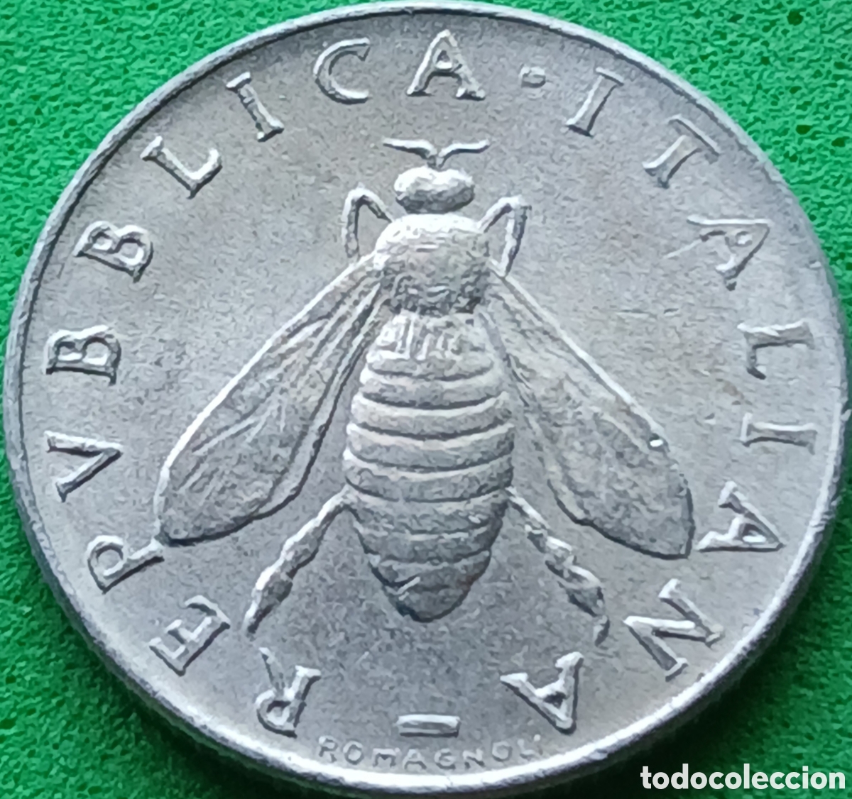Monedas antiguas de Europa: Italia 2 liras 1954 km#94