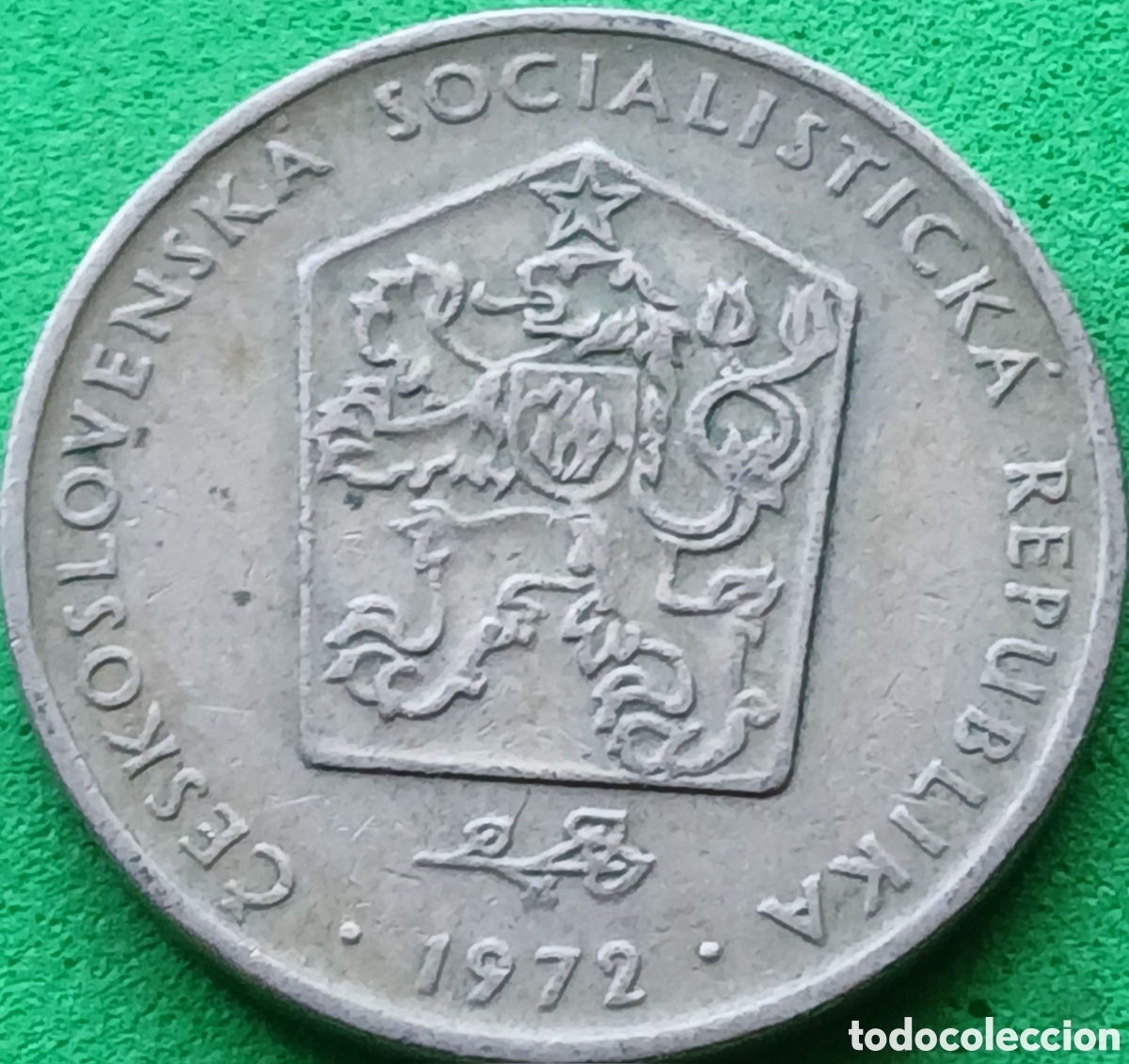 Monedas antiguas de Europa: Checoslovaquia 2 coronas 1972 km#75