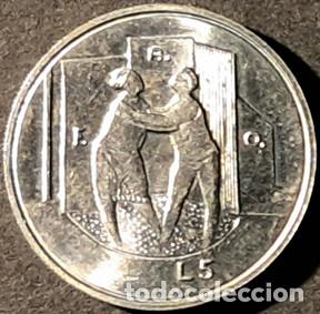 Monedas antiguas de Europa: San Marino 5 liras 1976 KM#53 FAO SC/UNC