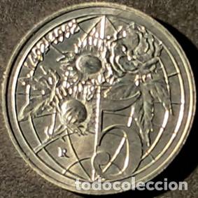 Monedas antiguas de Europa: San Marino 5 liras 1992 KM#280 SC/UNC
