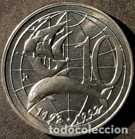 Monedas antiguas de Europa: San Marino 10 liras 1992 KM#281 SC/UNC