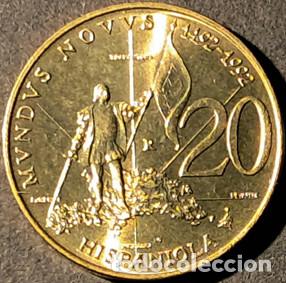 Monedas antiguas de Europa: San Marino 20 liras 1992 KM#282 SC/UNC
