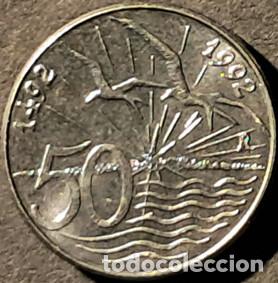 Monedas antiguas de Europa: San Marino 50 liras 1992 KM#283 SC/UNC