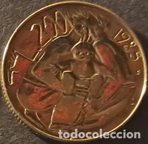 Monedas antiguas de Europa: San Marino 200 liras 1985 KM#180 XF/MBC
