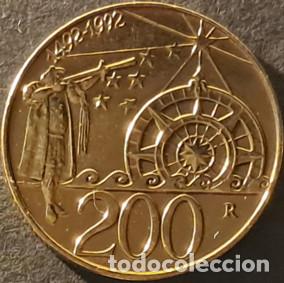 Monedas antiguas de Europa: San Marino 200 liras 1992 KM#285 XF/MBC