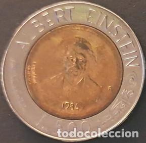 Monedas antiguas de Europa: San Marino 500 liras 1984 KM#167 bimet&aacute;lica XF/MBC