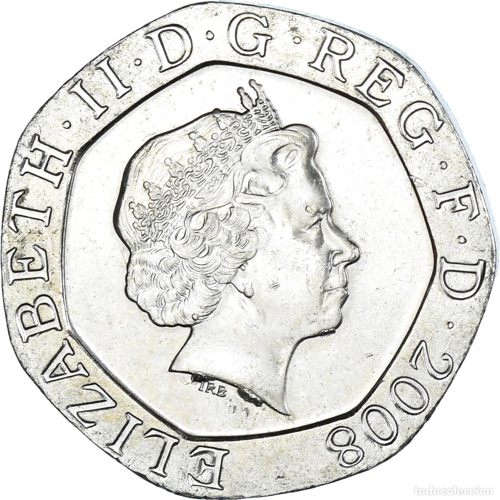 Monedas antiguas de Europa: [#1437328] Moneda, Gran Breta&ntilde;a, 20 Pence, 2008