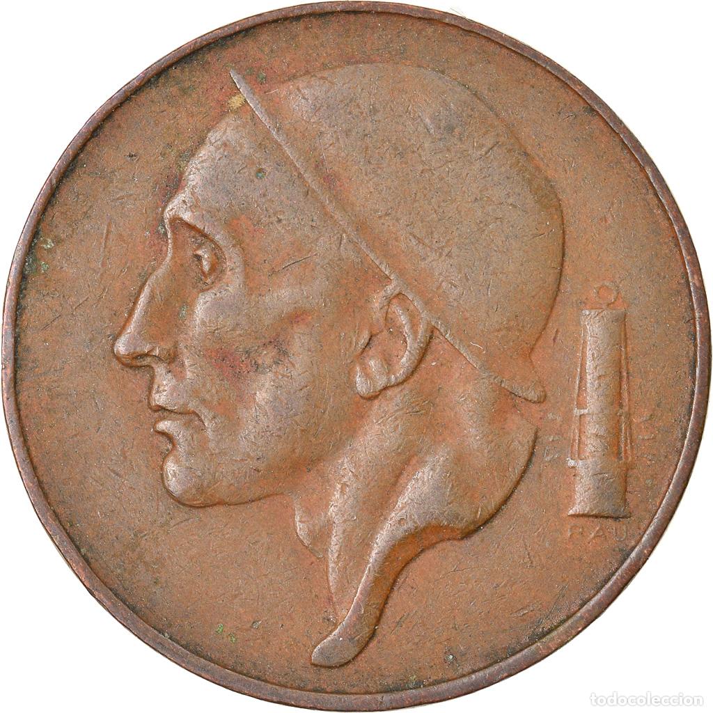 Monedas antiguas de Europa: [#742493] Moneda, B&eacute;lgica, 50 Centimes, 1952, MBC, Bronce, KM:145