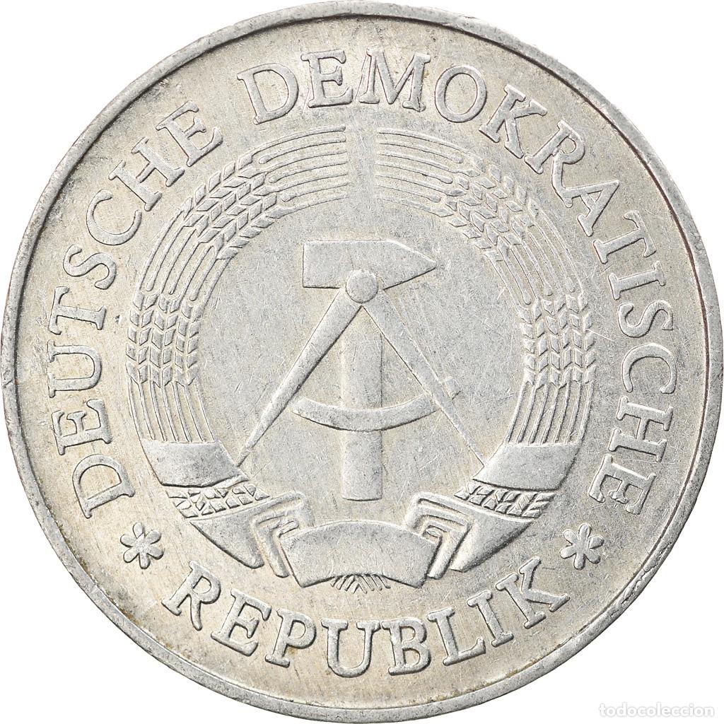 Monedas antiguas de Europa: [#797687] Moneda, REP&Uacute;BLICA DEMOCR&Aacute;TICA ALEMANA, Mark, 1982, Berlin, MBC, Aluminio