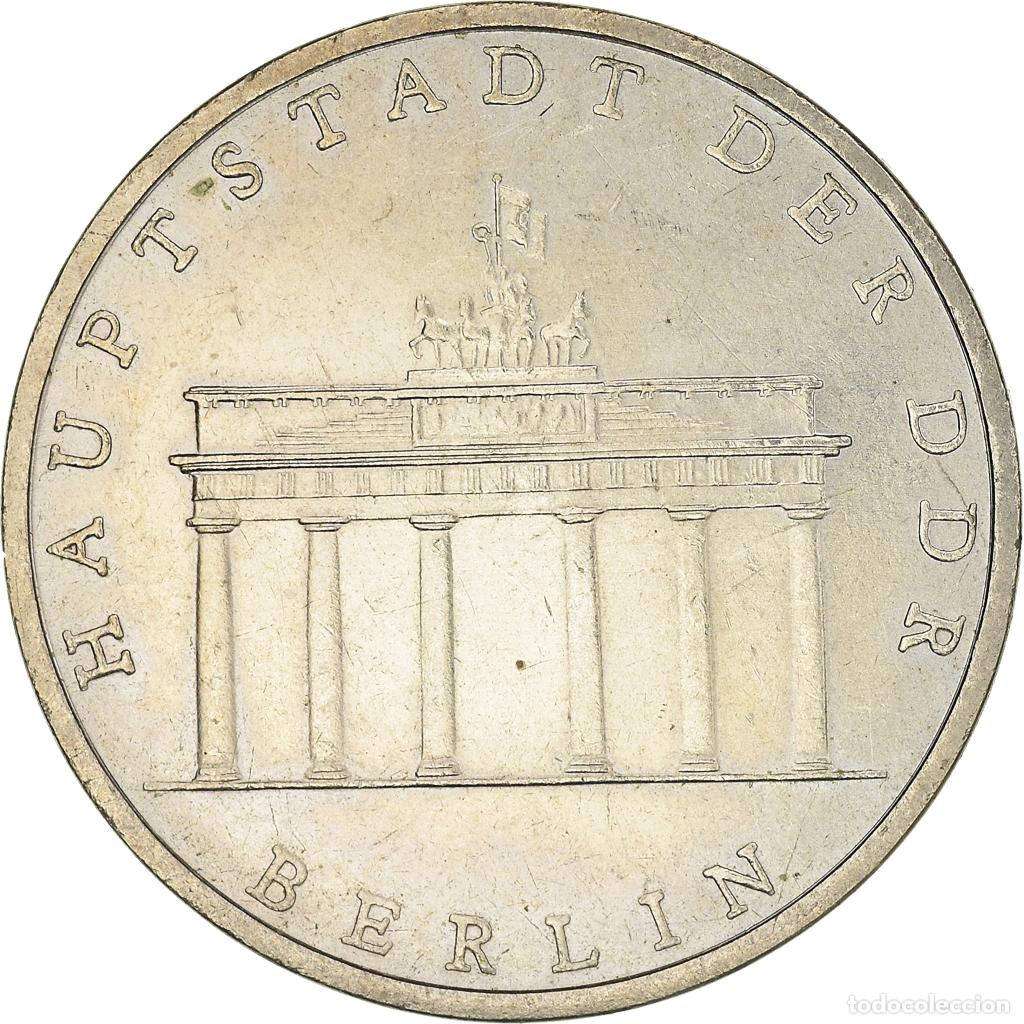 Monedas antiguas de Europa: [#958510] Moneda, REP&Uacute;BLICA DEMOCR&Aacute;TICA ALEMANA, 5 Mark, 1971, Berlin, MBC, Cobre -