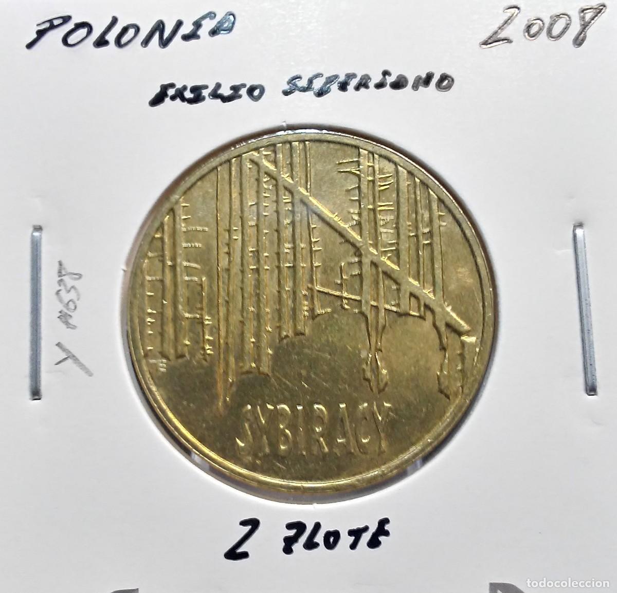 Monedas antiguas de Europa: POLONIA 2 ZLOTE 2008 Y#638 SC UNC EXILIO SIBERIANO.