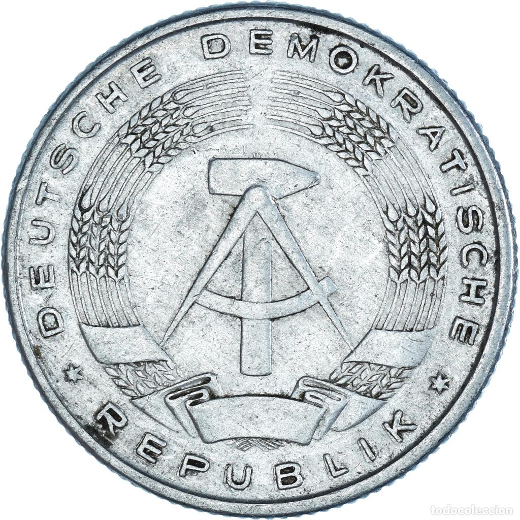 Monedas antiguas de Europa: [#1039409] Moneda, REP&Uacute;BLICA DEMOCR&Aacute;TICA ALEMANA, 2 Mark, 1957, Berlin, BC+, Aluminio