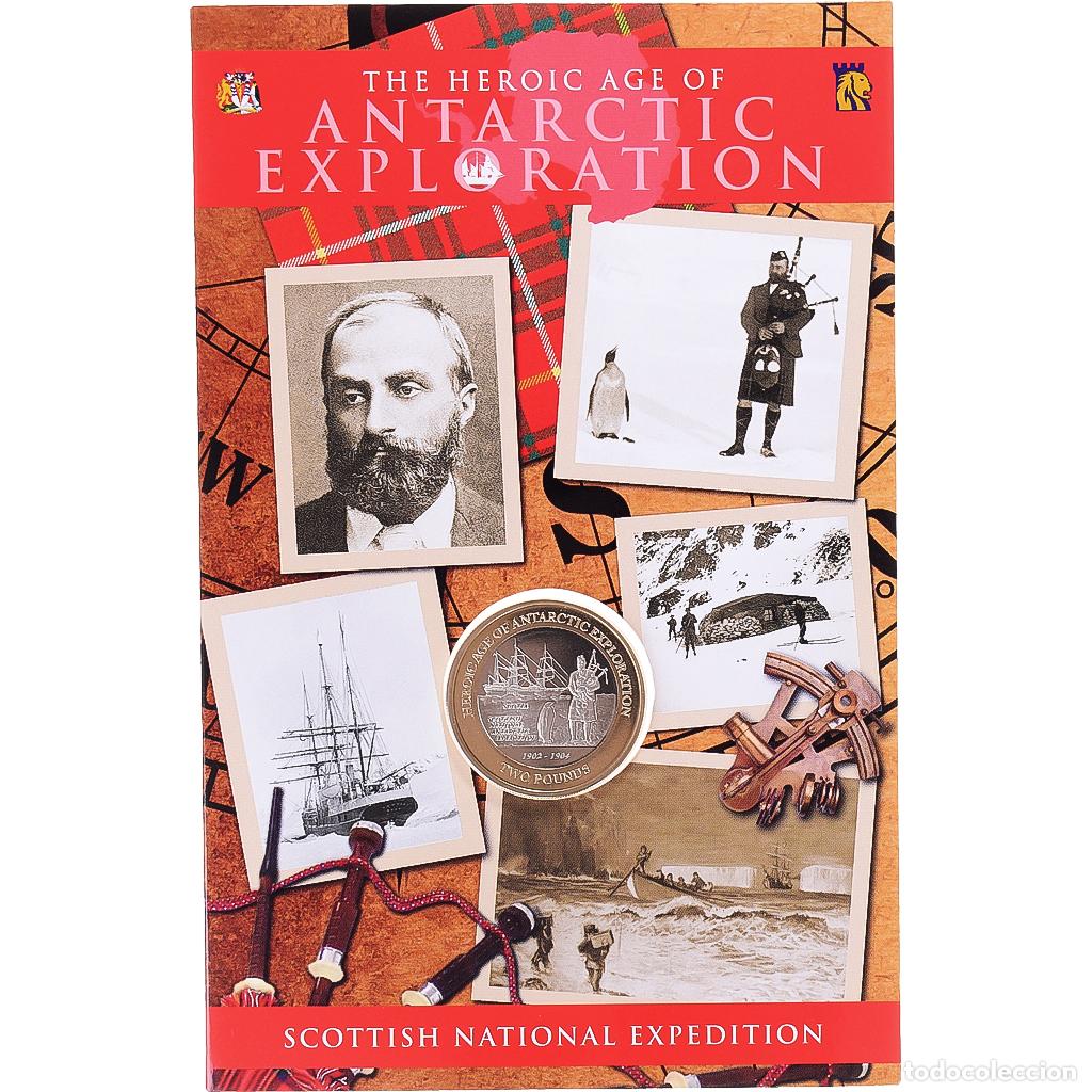 Monedas antiguas de Europa: [#1181674] Moneda, British Antarctic Territory, 2 Pounds, 2022, Pobjoy Mint, Navire Scotia