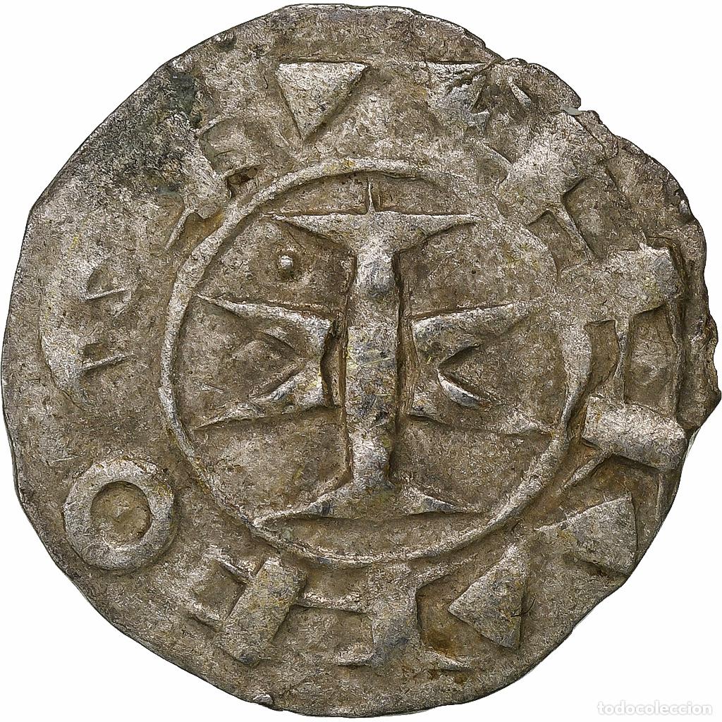 Monedas antiguas de Europa: [#1276664] County of Melgueil, &Eacute;v&ecirc;ques de Maguelonne, Denier, ca. 1080-1120, Narbonne