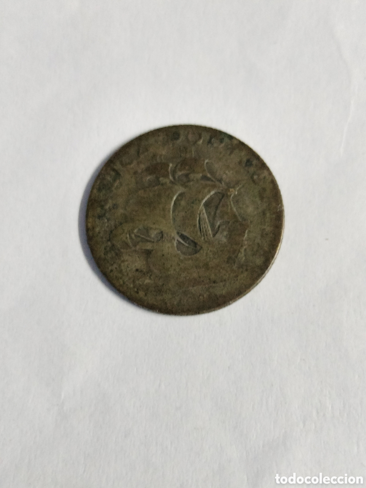 Monedas antiguas de Europa: Antigua moneda de Portugal de 2,5 escudos
