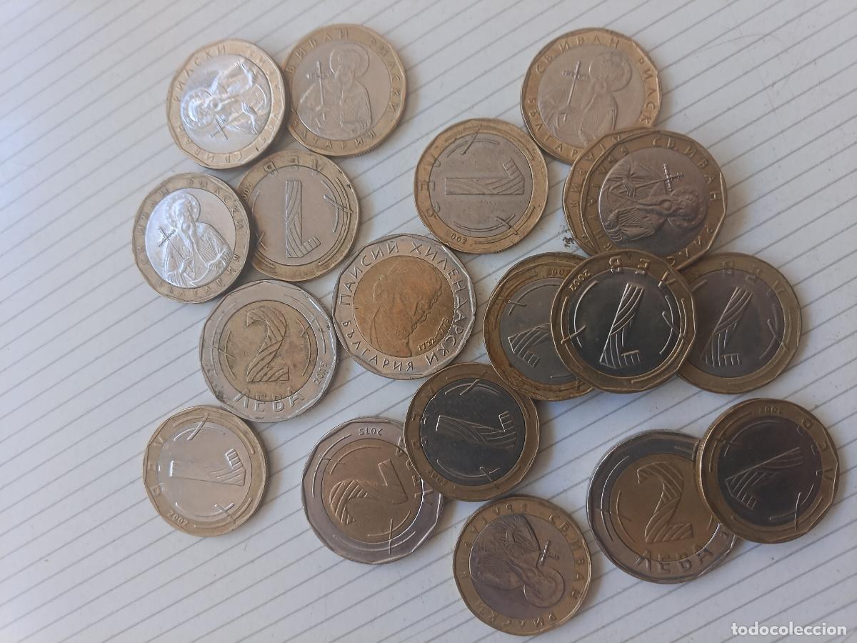 Monedas antiguas de Europa: BULGARIA: 24 LEVAS EN MONEDAS