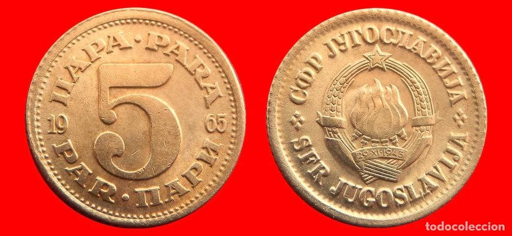 Monedas antiguas de Europa: 5 PARA 1965 YUGOSLAVIA-150181