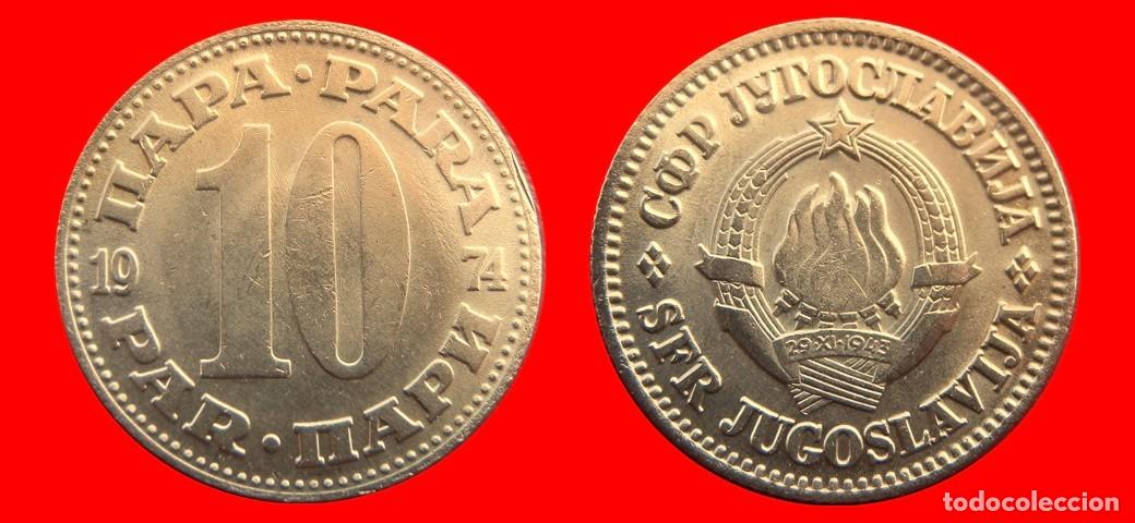 Monedas antiguas de Europa: 10 PARA 1974 YUGOSLAVIA-150184