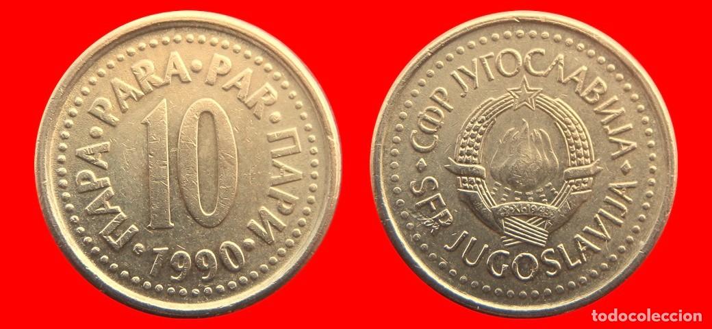 Monedas antiguas de Europa: 10 PARA 1990 YUGOSLAVIA-150186