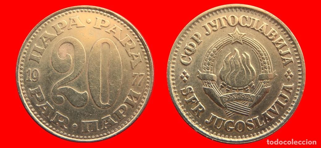 Monedas antiguas de Europa: 20 PARA 1977 YUGOSLAVIA-150188