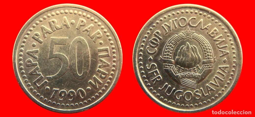 Monedas antiguas de Europa: 50 PARA 1990 YUGOSLAVIA-150189