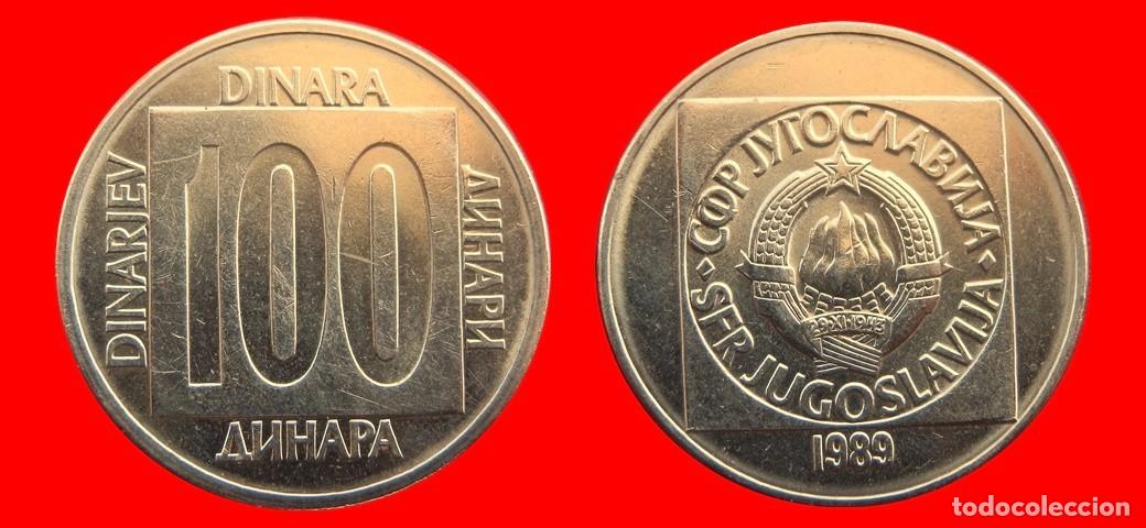 Monedas antiguas de Europa: 100 DINARES 1989 YUGOSLAVIA-150200