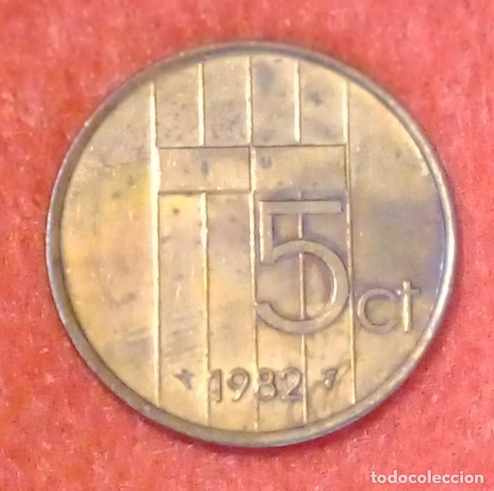 Monedas antiguas de Europa: MONEDA DE PAISES BAJOS / HOLANDA 1982 - 5 CENTS - BRONCE