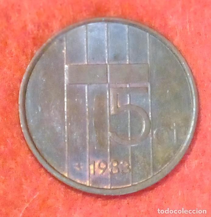 Monedas antiguas de Europa: MONEDA DE PAISES BAJOS / HOLANDA 1983 - 5 CENTS - BRONCE