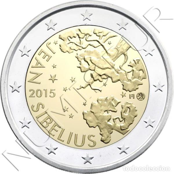 Monedas antiguas de Europa: FINLANDIA 2 euro 2015 S/C Jean Sibelius