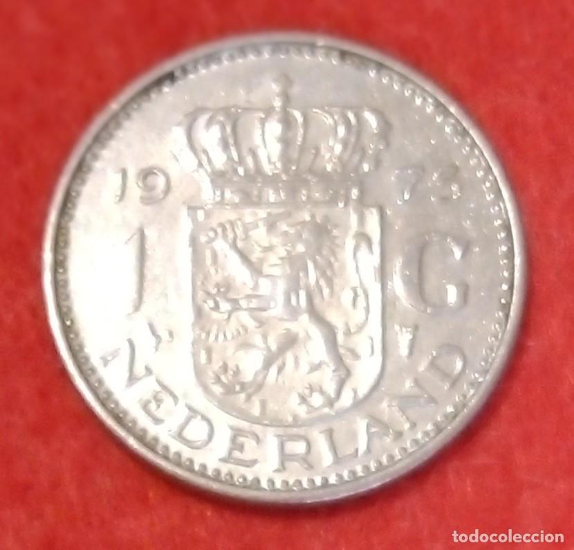 Monedas antiguas de Europa: MONEDA DE PAISES BAJOS / HOLANDA 1973 - 1 GULDEN - N&Iacute;QUEL