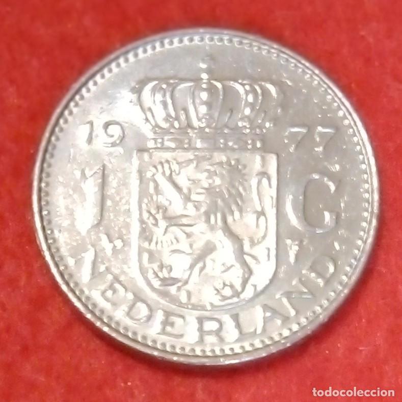Monedas antiguas de Europa: MONEDA DE PAISES BAJOS / HOLANDA 1977 - 1 GULDEN - N&Iacute;QUEL (2)