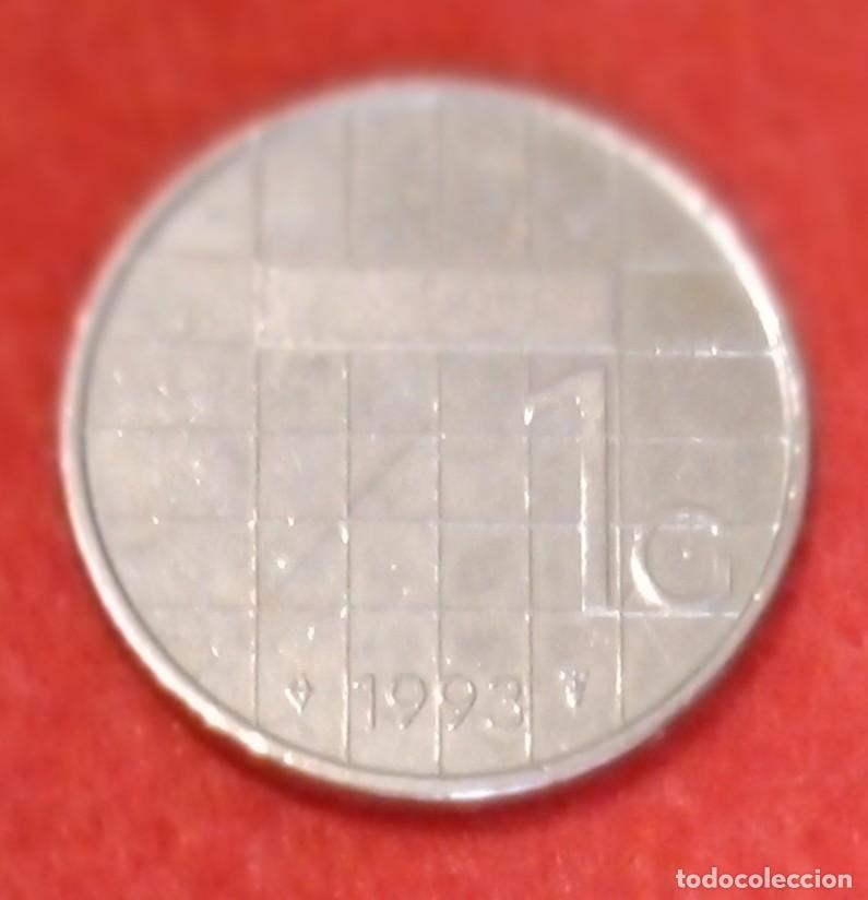 Monedas antiguas de Europa: MONEDA DE PAISES BAJOS / HOLANDA 1993 - 1 GULDEN - N&Iacute;QUEL