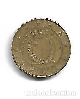 Monedas antiguas de Europa: MONEDA DE 0,50 &euro; DE MALTA DE 2017