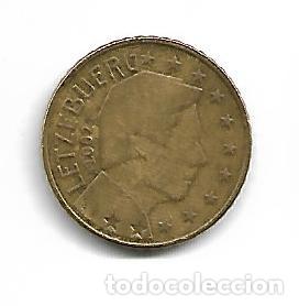 Monedas antiguas de Europa: MONEDA DE 0,50 &euro; DE LETZEBUERG DE 2002