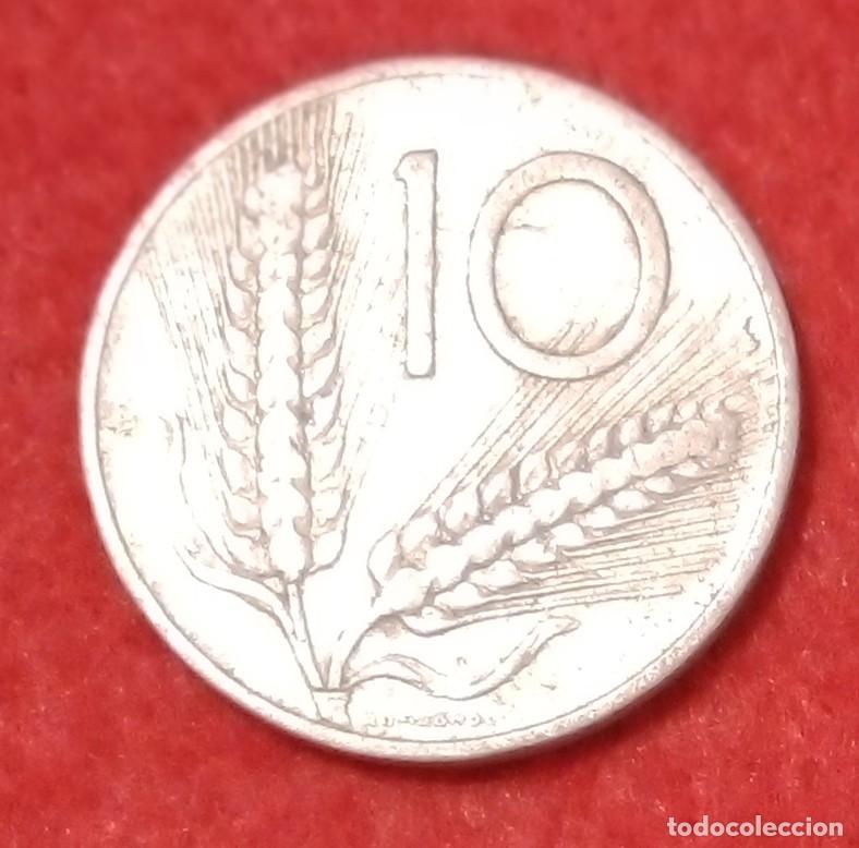 Monnaies anciennes de Europe: MONEDA DE ITALIA 1953 - 10 LIRAS - ALUMINIO