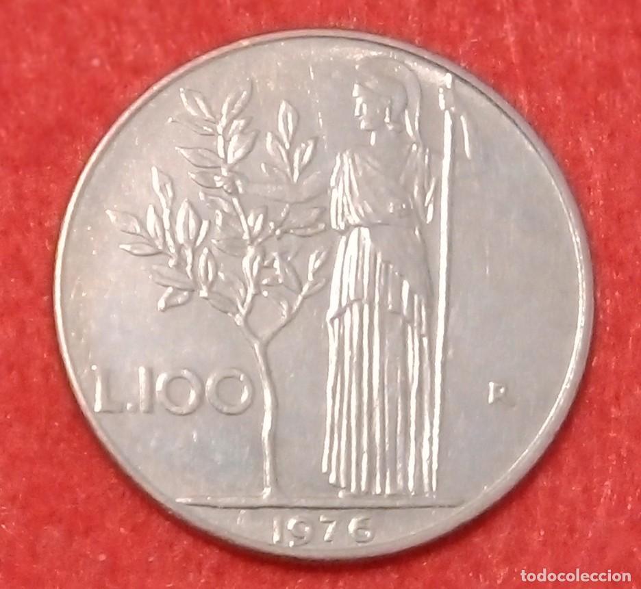 Monedas antiguas de Europa: MONEDA DE ITALIA 1976 - 100 LIRAS - ACERO INOXIDABLE