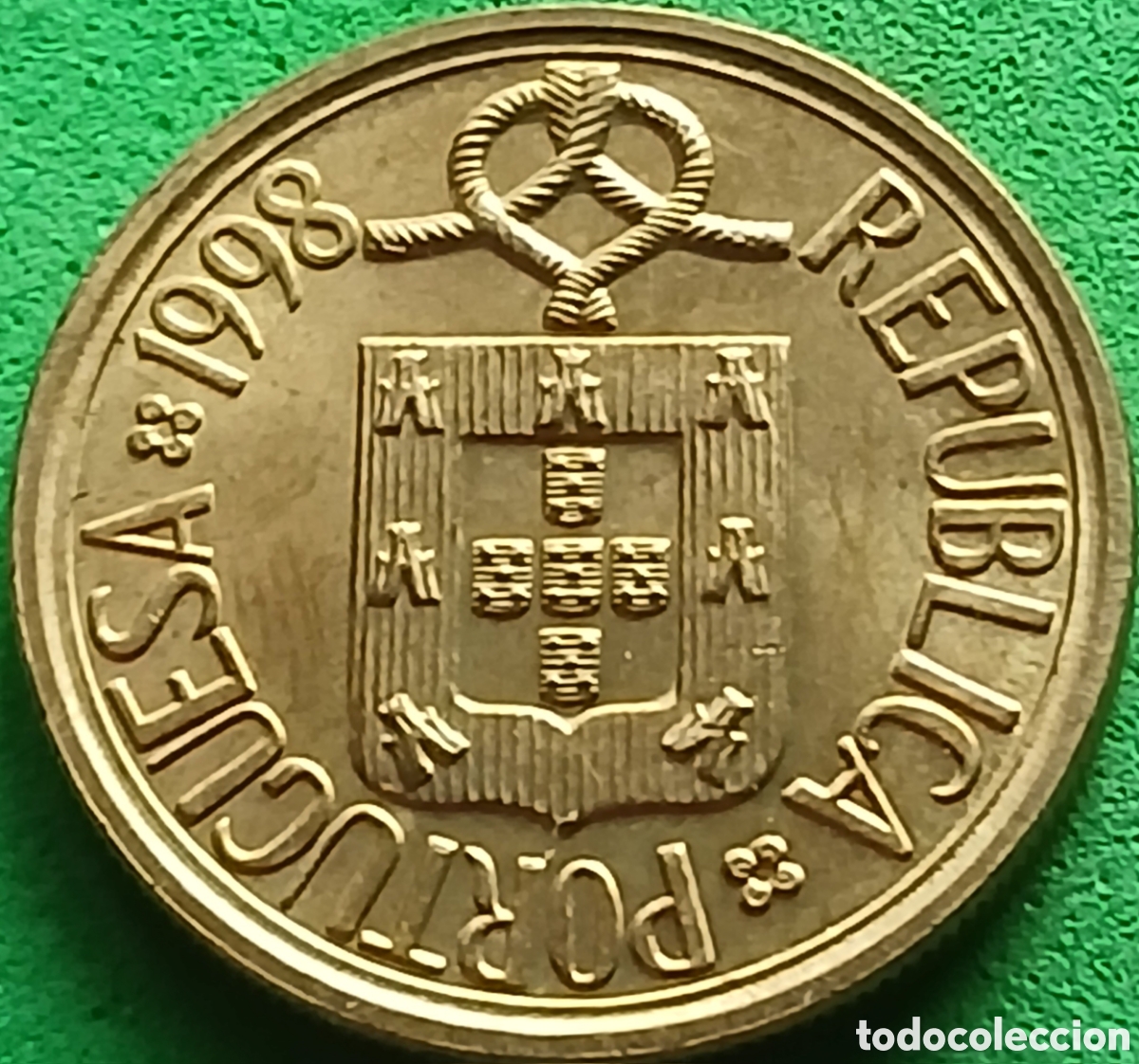 Monedas antiguas de Europa: Portugal 5 escudos 1998 km#632