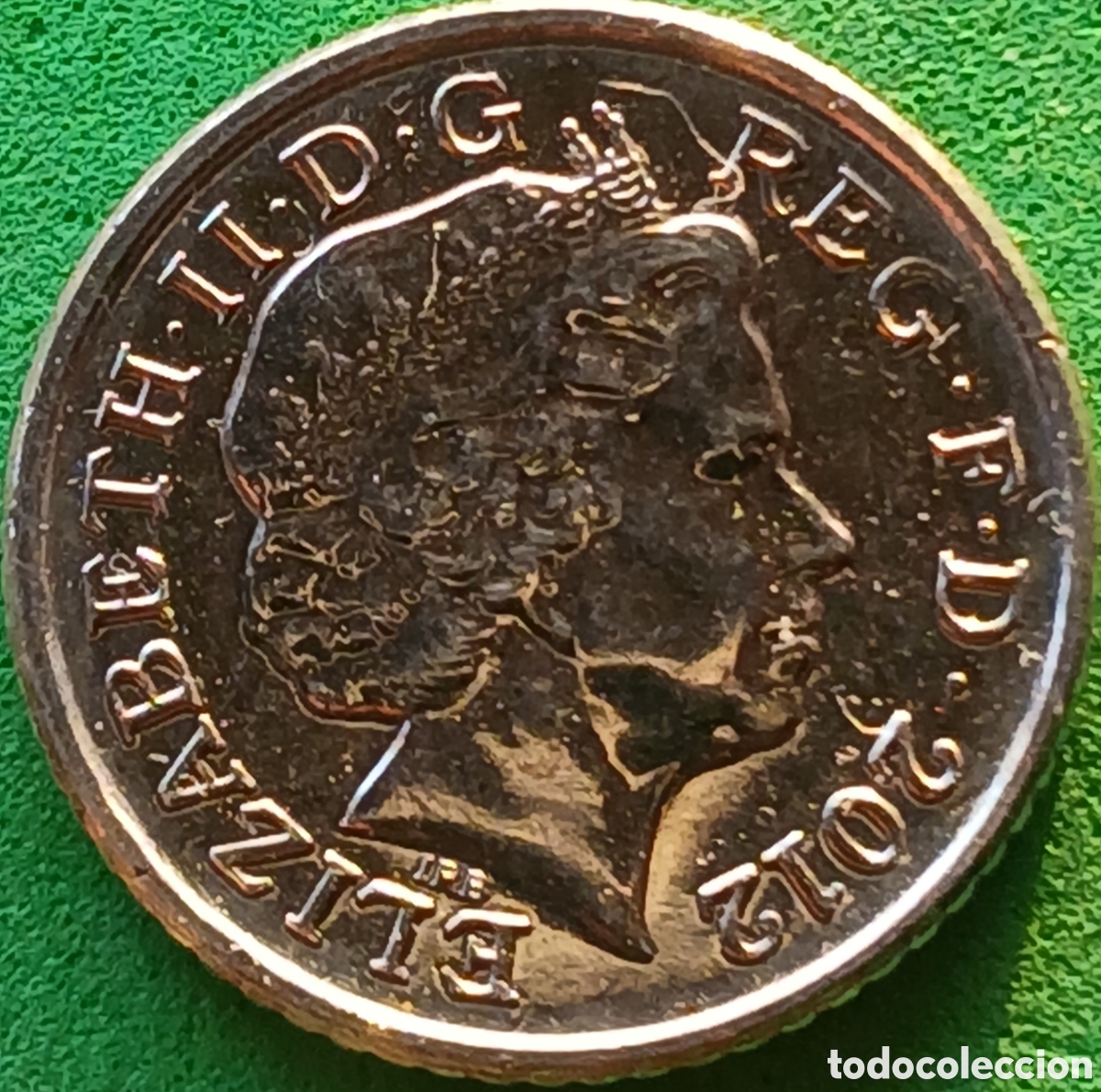 Monedas antiguas de Europa: Reino Unido five pence 2012 km#1109d