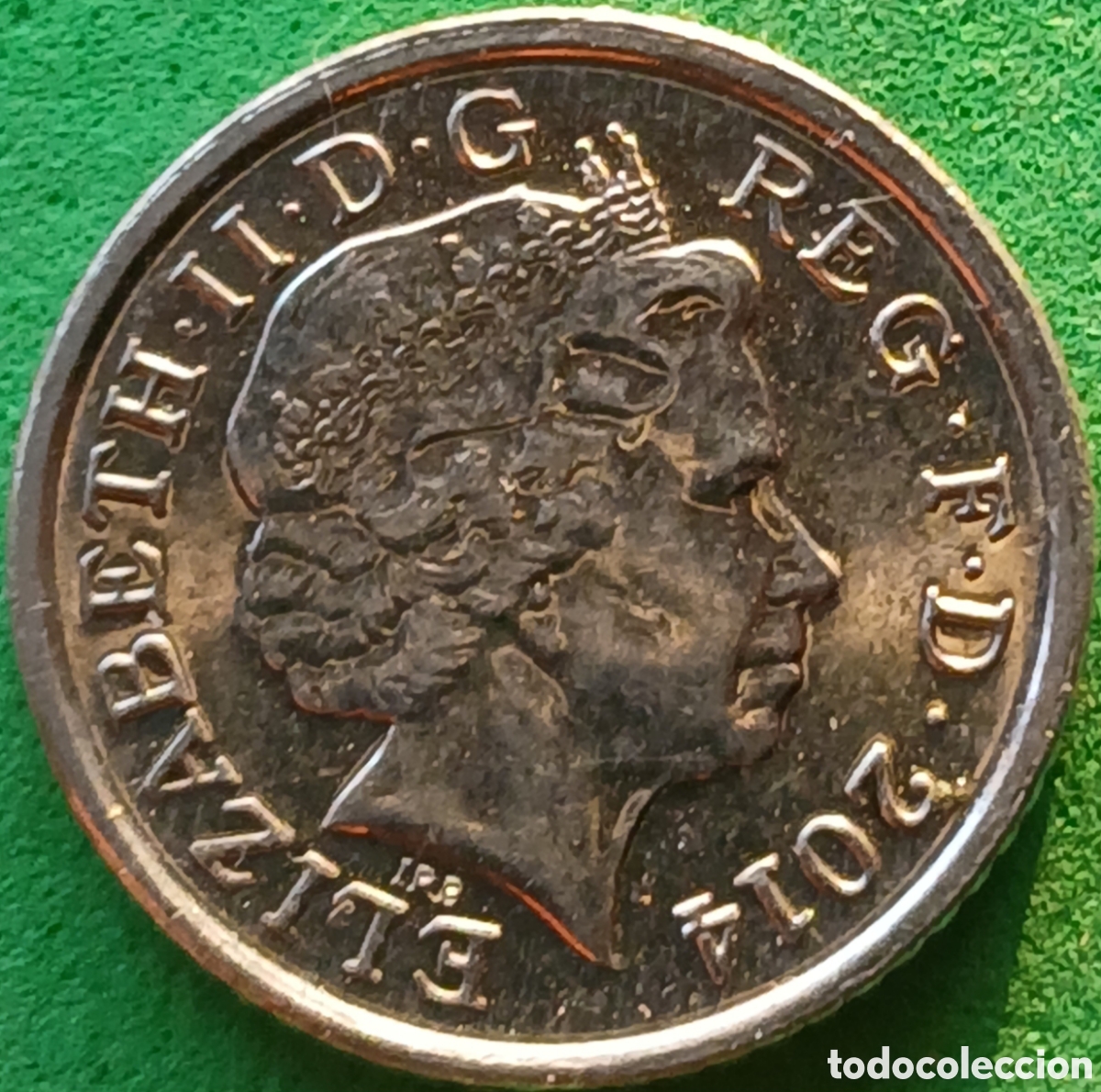 Monedas antiguas de Europa: Reino Unido five pence 2014 km#1109d