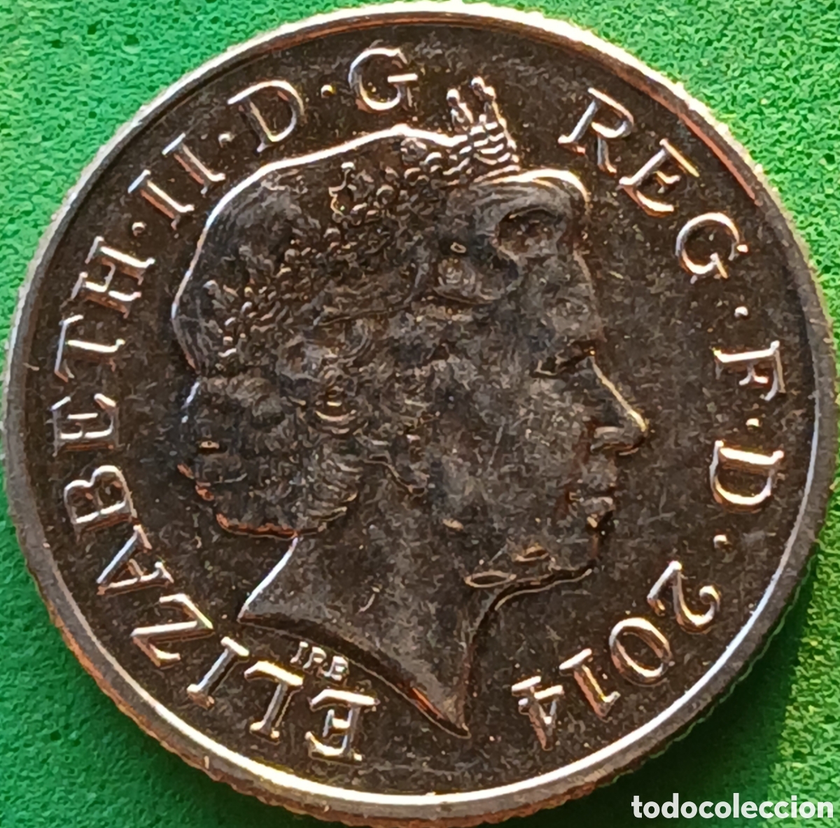 Monedas antiguas de Europa: Reino Unido ten pence 2014 km#1110d